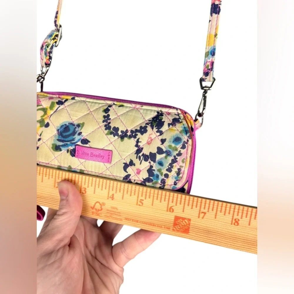 Vera Bradley Frannie Crossbody – African Violet (Retired Pattern)